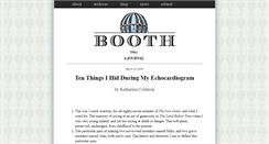 Desktop Screenshot of booth.butler.edu